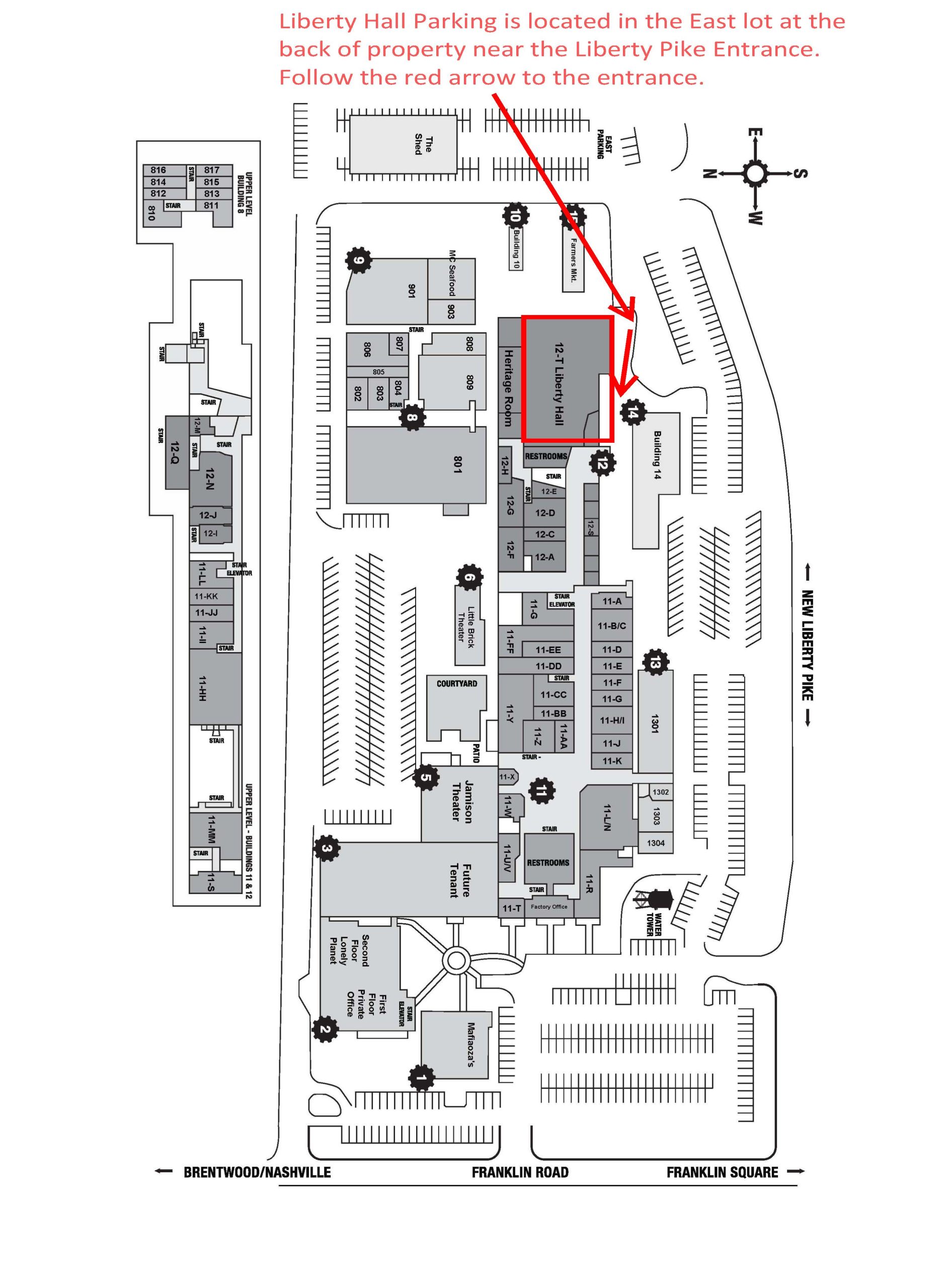 Liberty_Hall_Parking_Lot_Map